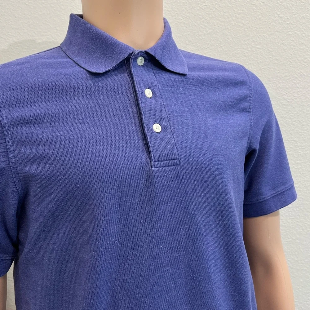 Croft & Barrow Easy Care Cotton/Poly Blend Classic Polo Shirt, Purple - Picture 8 of 8